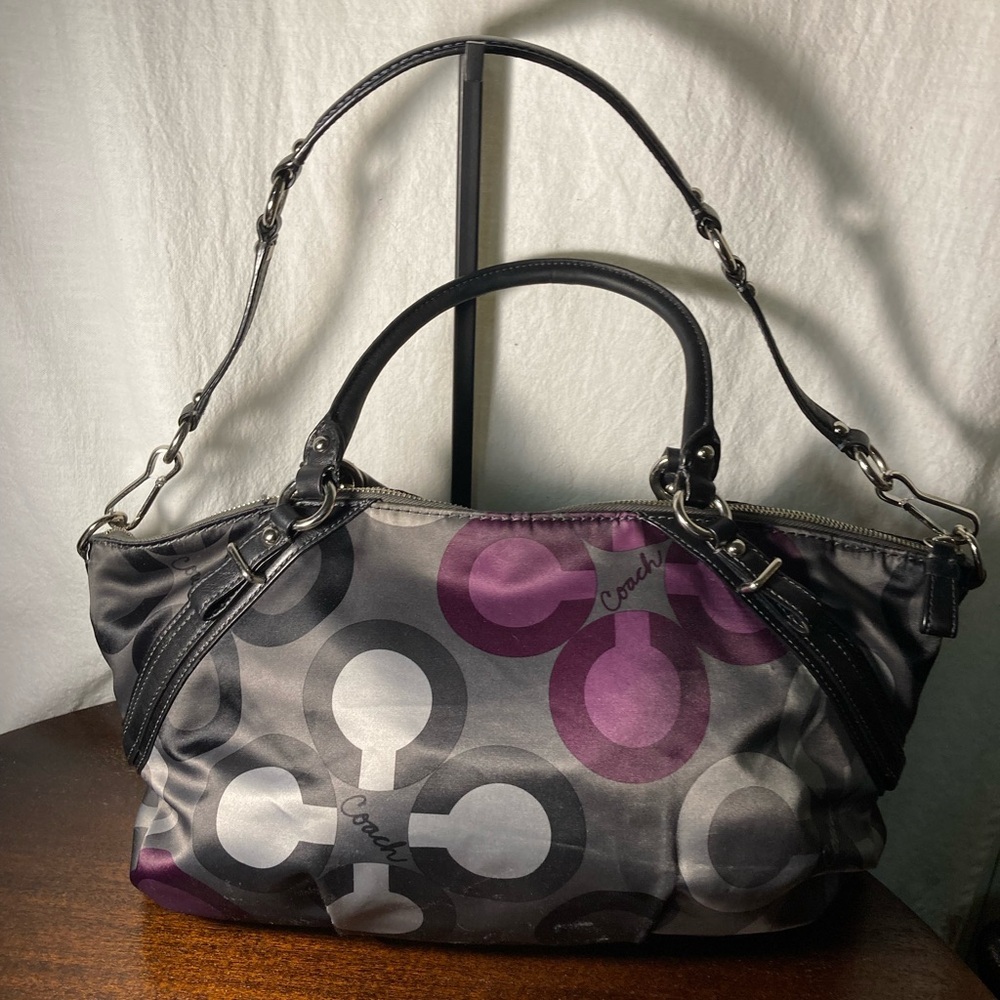 Coach sateen SHOULDERBAG TOTE 15528 - Picture 4 of 10
